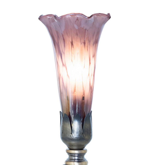 Meyda Tiffany 273024 One Light Mini Lamp, Antique Brass