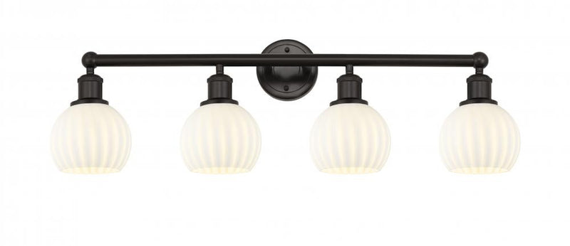 Innovations 616-4W-OB-G1217-6WV LED Bath Vanity, Oil Rubbed Bronze
