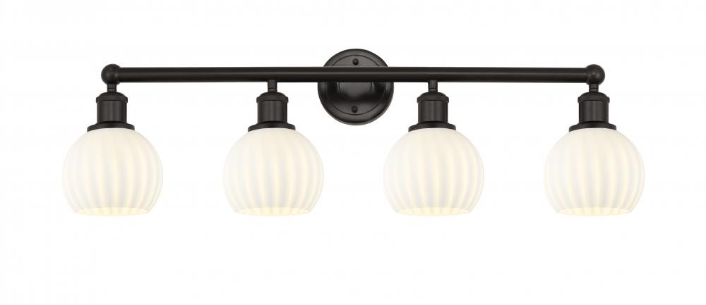 Innovations 616-4W-OB-G1217-6WV LED Bath Vanity, Oil Rubbed Bronze