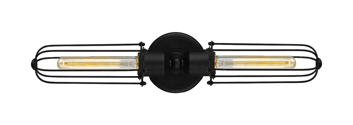 Innovations 900-2W-BK-CE225-BK LED Bath Vanity, Matte Black