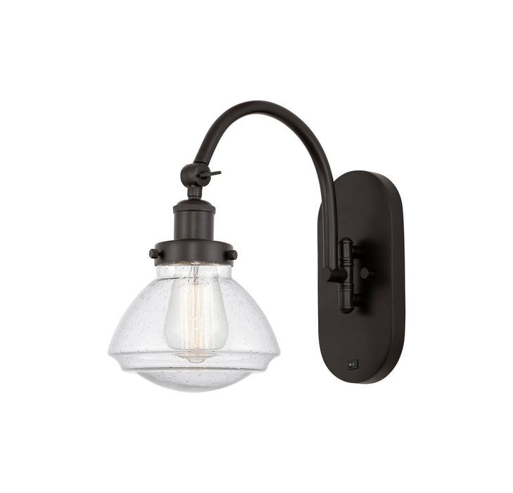 Innovations 918-1W-OB-G324 One Light Wall Sconce, Oil Rubbed Bronze