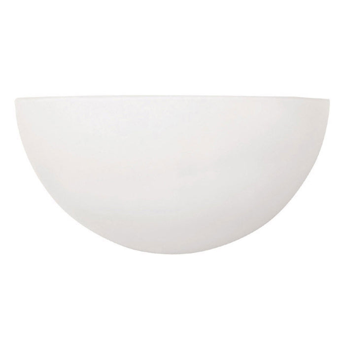 Capital Lighting 1680MW One Light Wall Sconce, Matte White