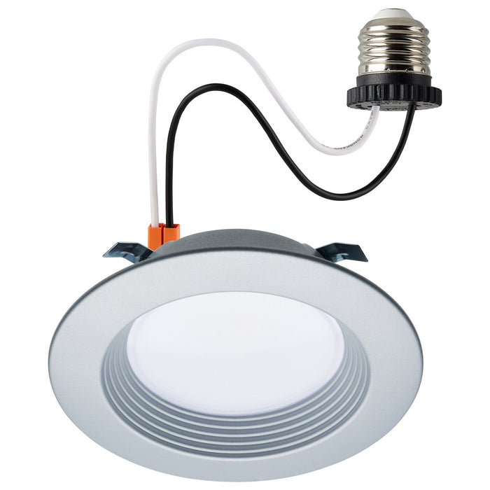 Satco S11833R1 LED Downlight, Brushed Nickel