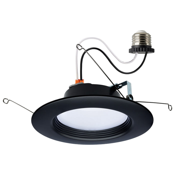 Satco S11835R1 LED Downlight, Black