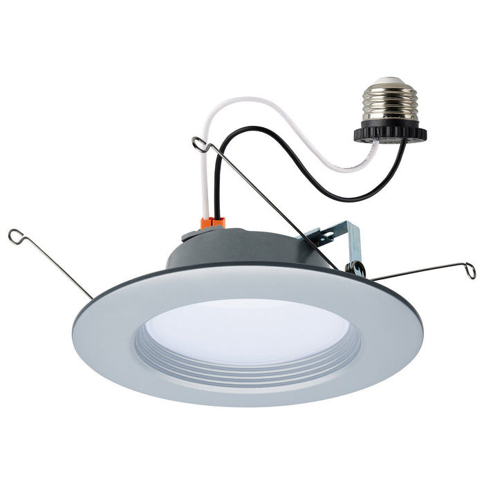 Satco S11836R1 LED Downlight, Brushed Nickel