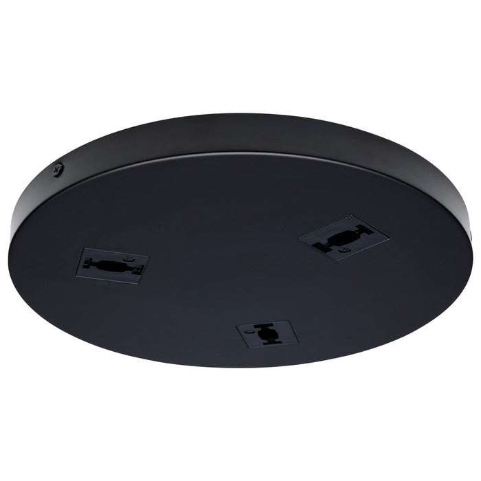 Nuvo Lighting TP249 Triple Monopoint Adapter, Black