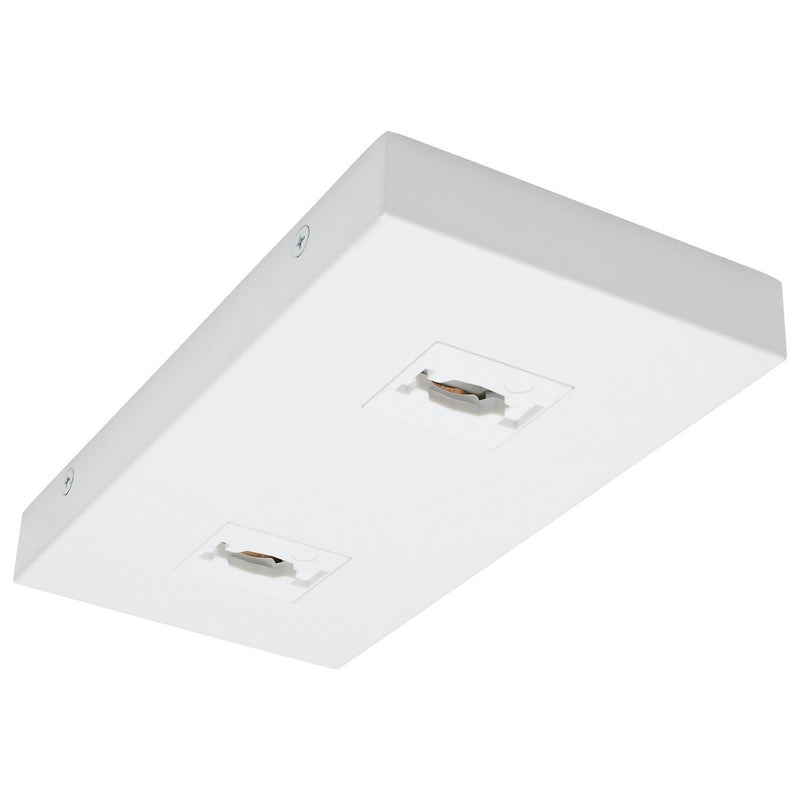 Nuvo Lighting TP252 Double Monopoint Adapter, White