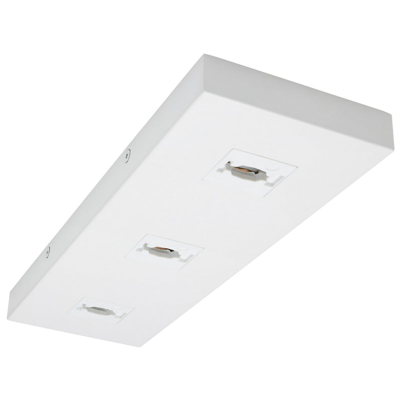 Nuvo Lighting TP254 Triple Monopoint Adapter, White