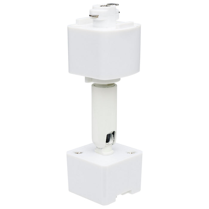 Nuvo Lighting TP259 Sloped Ceiling Track Adapter, White