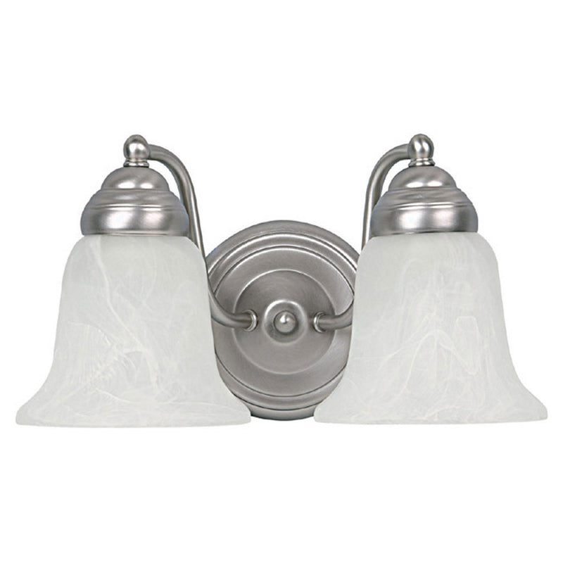 Capital Lighting 1362MN-117 Two Light Vanity, Matte Nickel