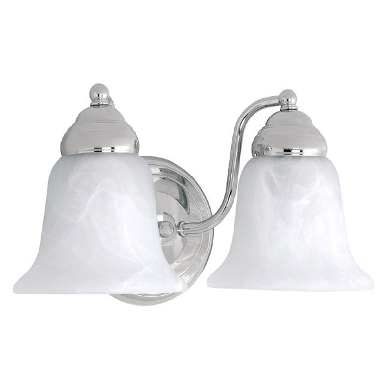 Capital Lighting 1362CH-117 Two Light Vanity, Chrome