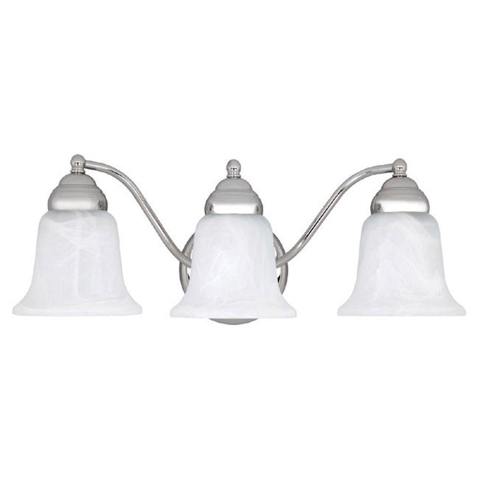 Capital Lighting 1363CH-117 Three Light Vanity, Chrome