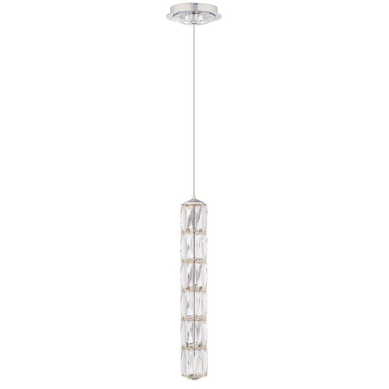 Schonbek S2603-401R LED Mini Pendant, Polished Stainless Steel