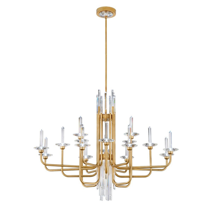 Schonbek S5716-709O LED Chandelier, Soft Gold