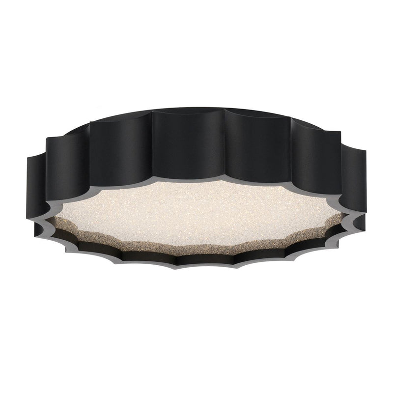 Schonbek S8416-18R LED Flush Mount, Black