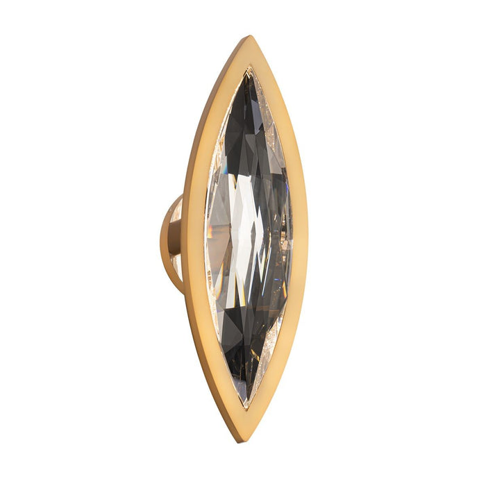 Schonbek S8517-700R LED Wall Sconce, Aged Brass