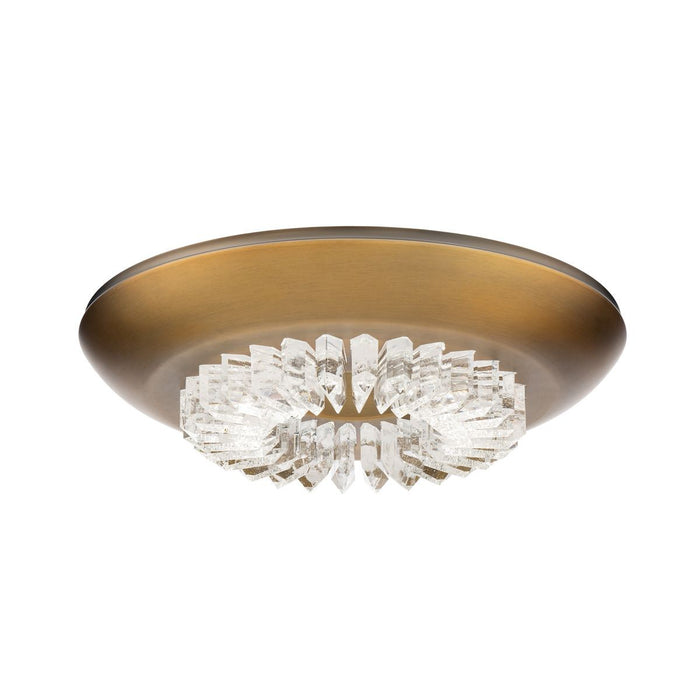 Schonbek S8816-700OH LED Flush Mount, Aged Brass