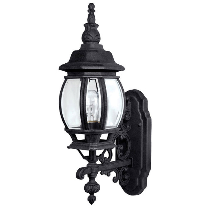 Capital Lighting 9867BK One Light Outdoor Wall Lantern, Black