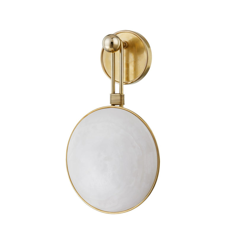Corbett Lighting 458-01-VB LED Wall Sconce, Vintage Brass