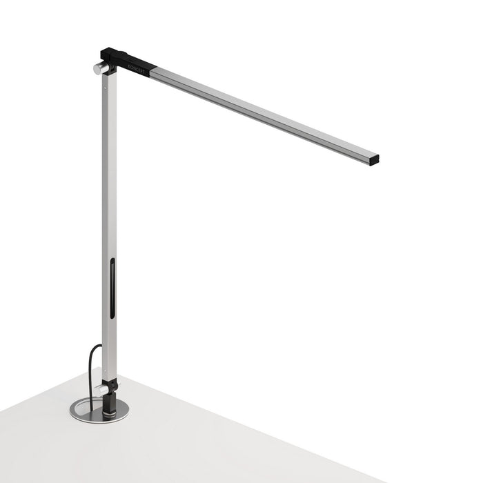 Koncept AR1000-WD-SIL-GRM LED Desk Lamp, Silver