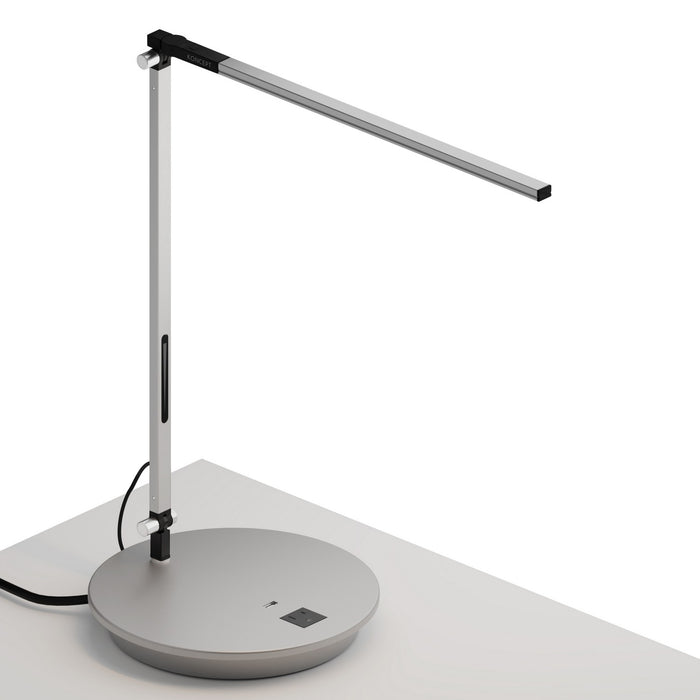 Koncept AR1000-WD-SIL-PWD LED Desk Lamp, Silver