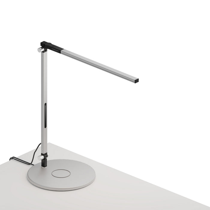 Koncept AR1100-WD-SIL-QCB LED Desk Lamp, Silver