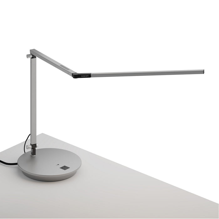 Koncept AR3000-WD-SIL-PWD LED Desk Lamp, Silver
