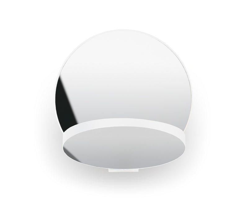 Koncept GRW-S-MWT-CRM-HW LED Wall Sconce, Matte White, Chrome
