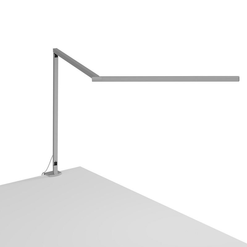 Koncept ZBD3000-D-SIL-2CL LED Desk Lamp, Silver