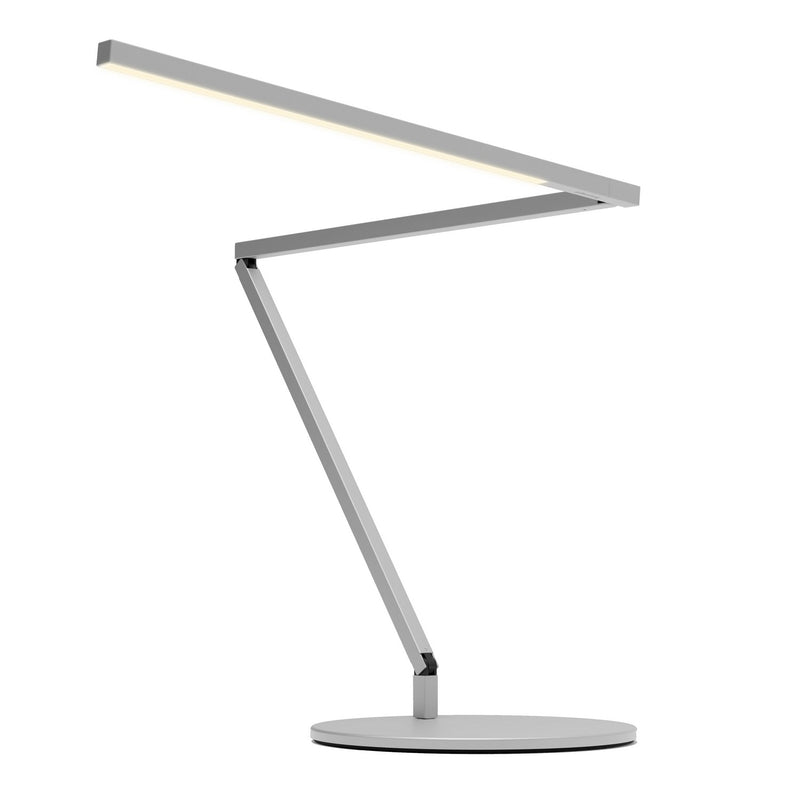 Koncept ZBD3000-W-SIL-DSK LED Desk Lamp, Silver