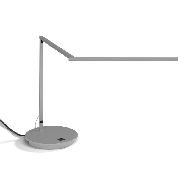 Koncept ZBD3000-W-SIL-PWD LED Desk Lamp, Silver