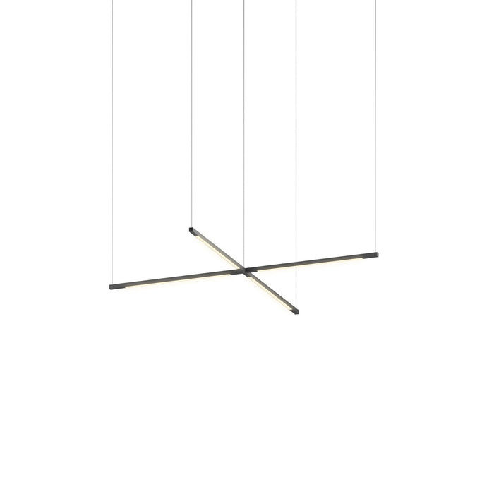 Koncept ZBP-16-CS-SW-MTB-CNP LED Pendant, Matte Black
