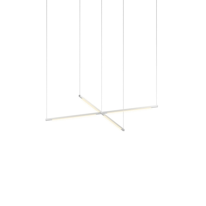 Koncept ZBP-16-CS-SW-SIL-CNP LED Pendant, Silver