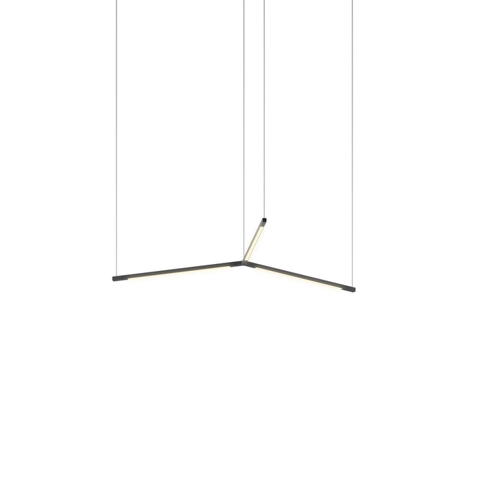 Koncept ZBP-16-TR-SW-MTB-CNP LED Pendant, Matte Black
