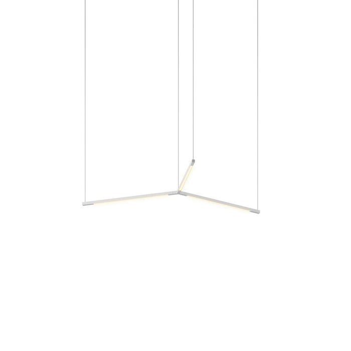 Koncept ZBP-16-TR-SW-SIL-CNP LED Pendant, Silver
