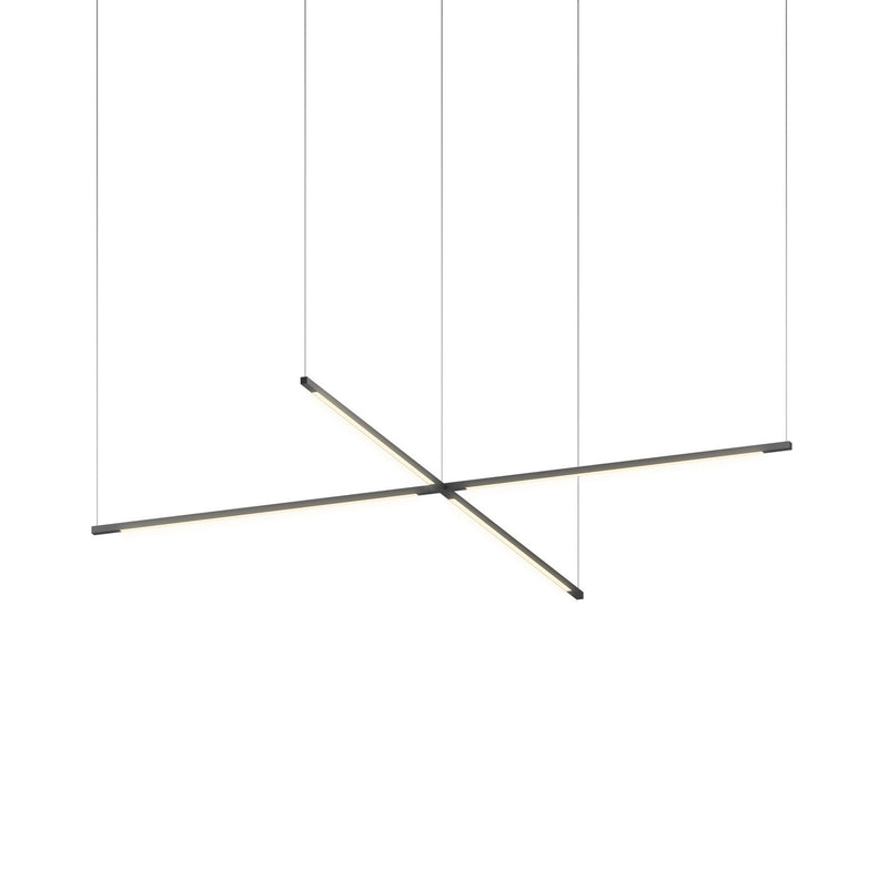 Koncept ZBP-24-CS-SW-MTB-CNP LED Pendant, Matte Black