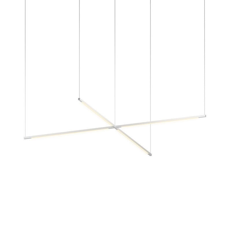 Koncept ZBP-24-CS-SW-SIL-CNP LED Pendant, Silver