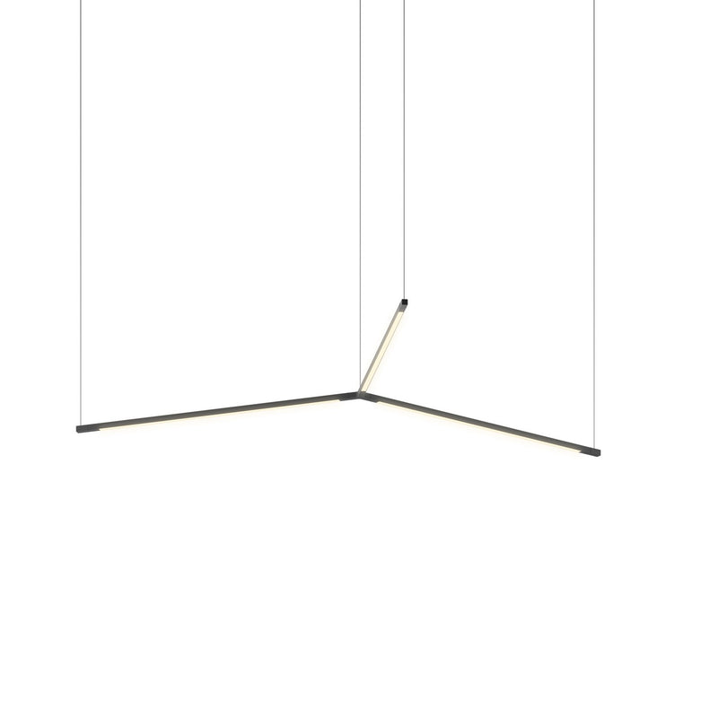 Koncept ZBP-24-TR-SW-MTB-CNP LED Pendant, Matte Black