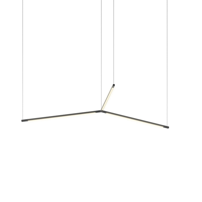 Koncept ZBP-24-TR-SW-MTB-CNP LED Pendant, Matte Black
