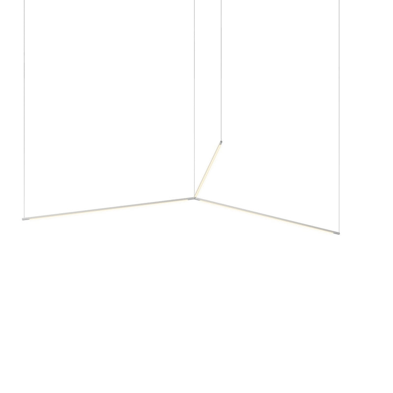 Koncept ZBP-24-TR-SW-SIL-CNP LED Pendant, Silver