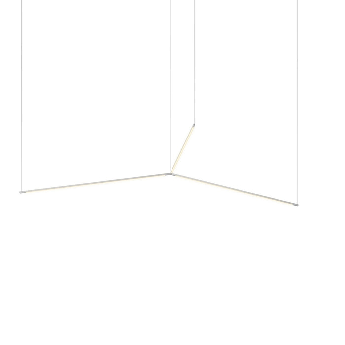 Koncept ZBP-24-TR-SW-SIL-CNP LED Pendant, Silver