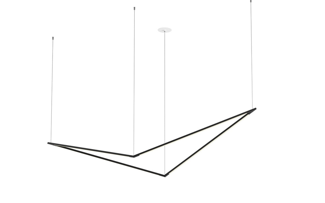 Koncept ZBP-36-B-SW-MTB-CNP LED Pendant, Matte Black