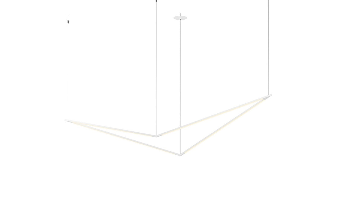 Koncept ZBP-36-B-SW-MWT-CNP LED Pendant, Matte White