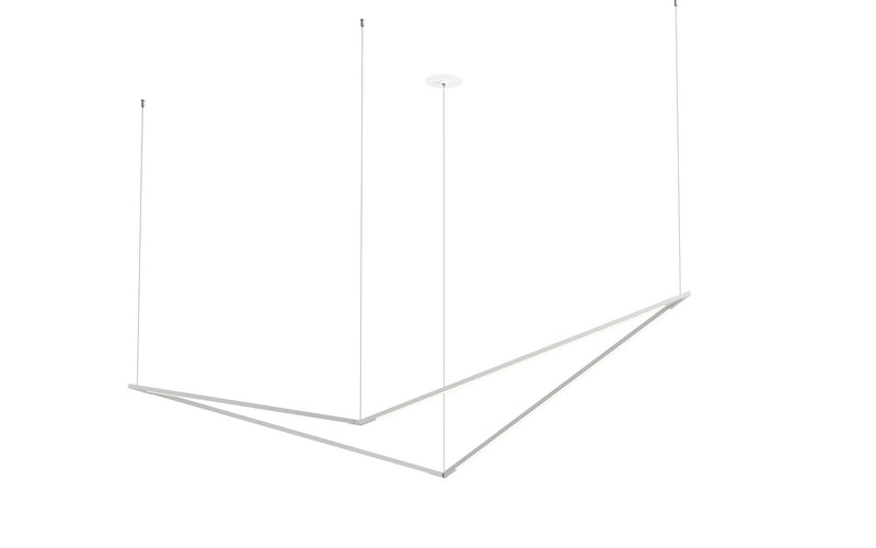 Koncept ZBP-36-B-SW-SIL-CNP LED Pendant, Silver