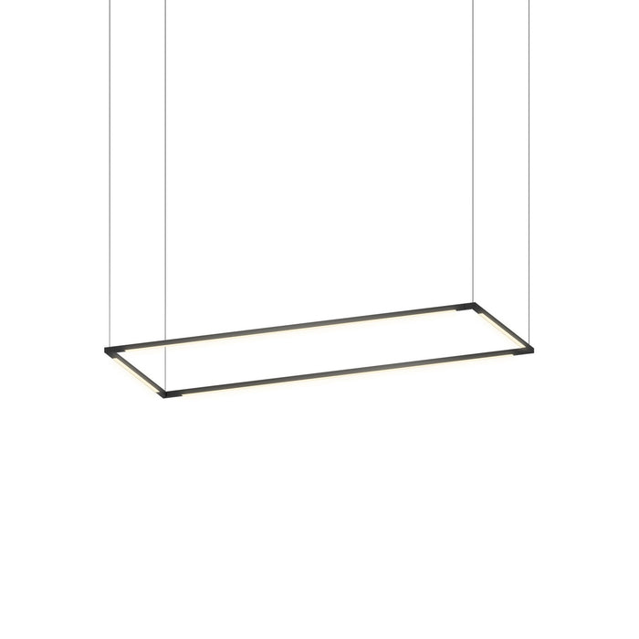 Koncept ZBP-36-R-SW-MTB-CNP LED Pendant, Matte Black