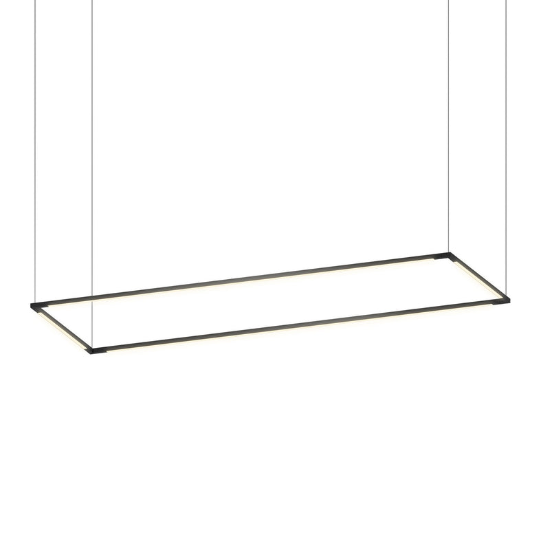 Koncept ZBP-48-R-SW-MTB-CNP LED Pendant, Matte Black