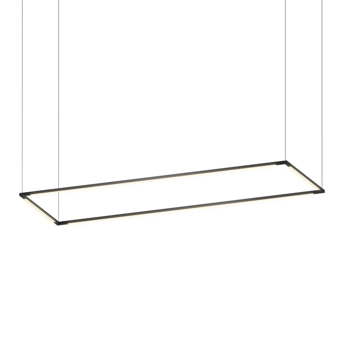Koncept ZBP-48-R-SW-MTB-CNP LED Pendant, Matte Black