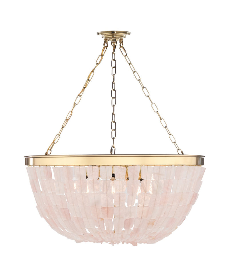 Metropolitan N9633 Eight Light Pendant, Brass
