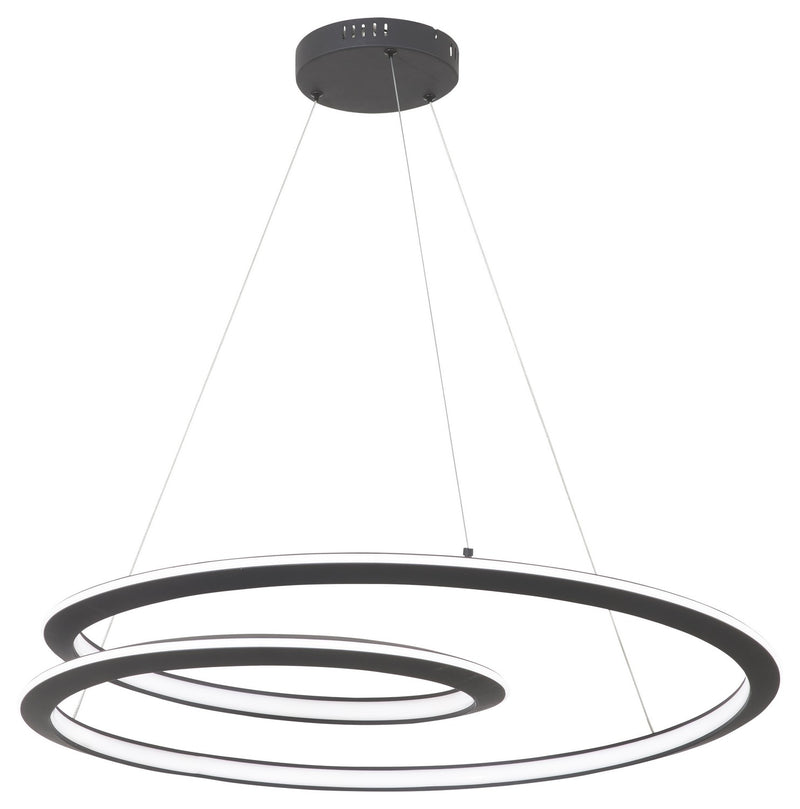 George Kovacs P1971-066-L LED Pendant, Sand Coal
