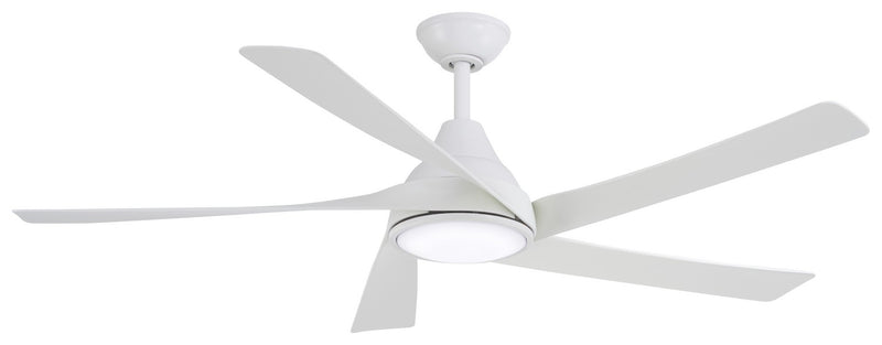 Minka Aire F765L-WHF 56" Ceiling Fan, Flat White